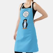 Somali Talking Frau Penguin Personalisiert Schürze (InSitu)