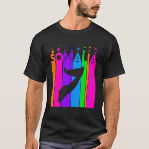 Somalia - farbenfrohe Blasen T-Shirt