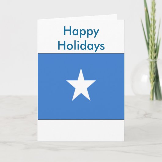 Somalia Feiertagskarte (Vorderseite)