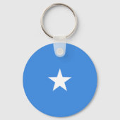 Somalia Fisheye Flag Schlüsselanhänger (Vorderseite)