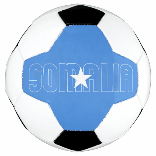 Somalia Flag Adortable Patriotic Fußball (Vorderseite)