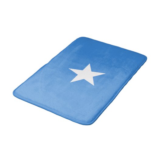 Somalia Flag Badematte (Schrägansicht)