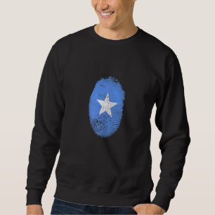 Somalia Flag Fingerprint Proud Somalis Men Women K Sweatshirt
