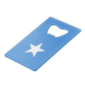 Somalia Flag Geldbeutel Flaschenöffner (Rückseite Schrägansicht)