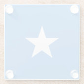 Somalia Flag Glasuntersetzer (Rückseite)