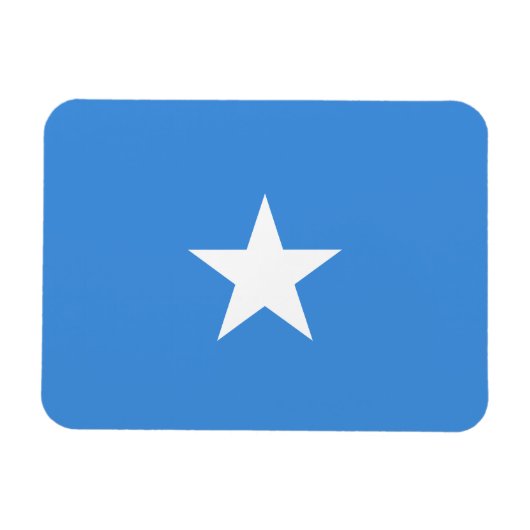 Somalia Flag Magnet (Horizontal)