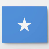 Somalia Flag Plaque Fotoplatte (Vorderseite)