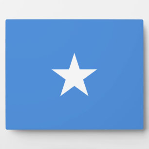 Somalia Flag Plaque Fotoplatte