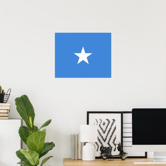 Somalia Flag Poster (Heimbüro)