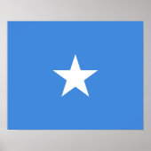 Somalia Flag Poster (Vorne)