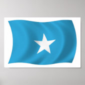 Somalia Flag Poster Print (Vorne)
