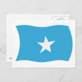 Somalia Flag Postkarte (Vorne/Hinten)