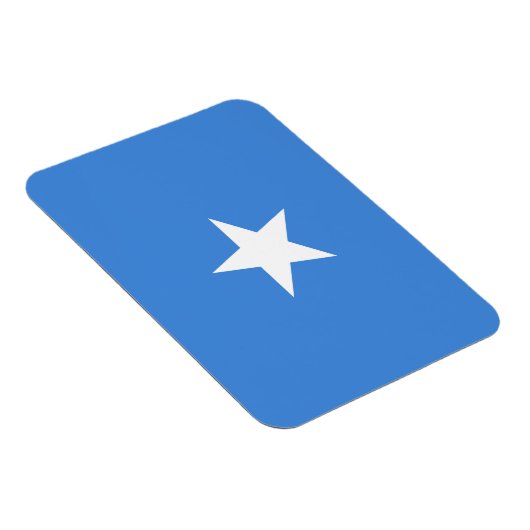 Somalia Flag Premium Magnet (Rechte Seite)