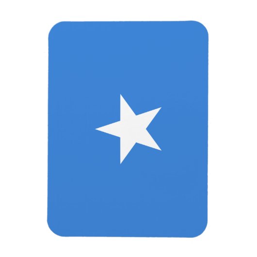 Somalia Flag Premium Magnet (Vertikal)