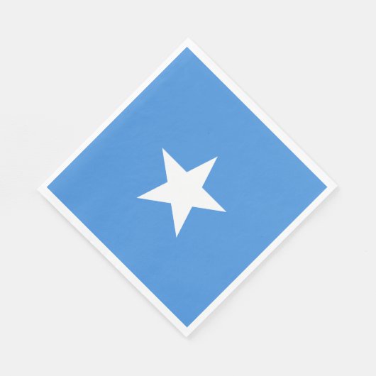Somalia Flag Serviette (Ecke)