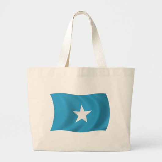 Somalia Flag Tote Bag Jumbo Stoffbeutel (Vorne)