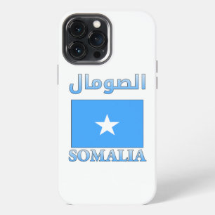 Somalia-Flagge الصومال Arabische & englische WordA iPhone 13 Pro Max Hülle