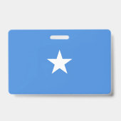 Somalia-Flagge Ausweis (Rückseite)