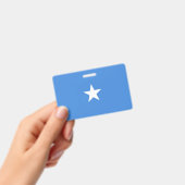 Somalia-Flagge Ausweis (Handheld)