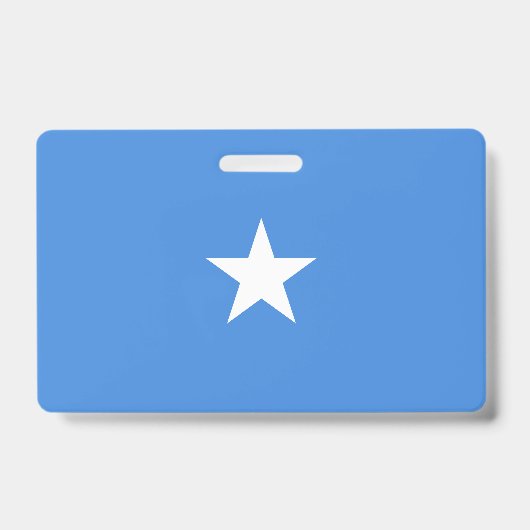 Somalia-Flagge Ausweis (Vorderseite)