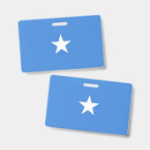 Somalia-Flagge Ausweis (Vorder- & Rückseite)