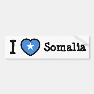 Somalia-Flagge Autoaufkleber