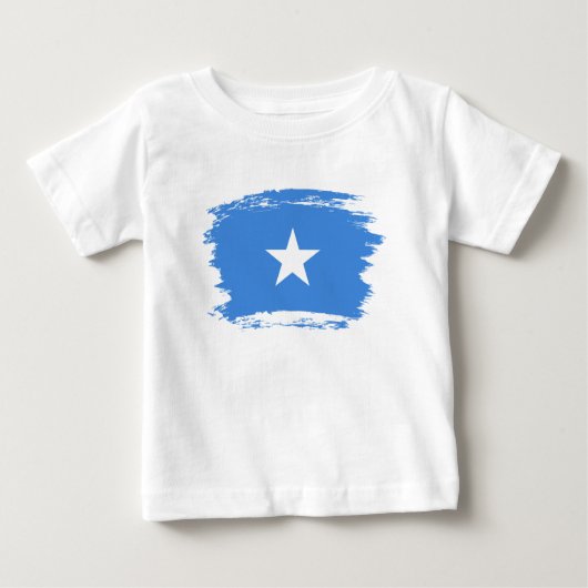 Somalia-Flagge Baby T-shirt (Vorderseite)