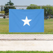 Somalia-Flagge Banner (Insitu)