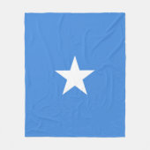 Somalia-Flagge Fleecedecke (Vorderseite)