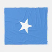 Somalia-Flagge Fleecedecke (Vorderseite (Horizontal))