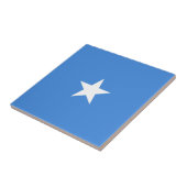 Somalia-Flagge Fliese (Seite)