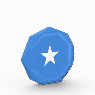 Somalia-Flagge Fotoblock