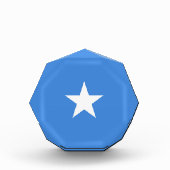 Somalia-Flagge Fotoblock (Vorderseite)
