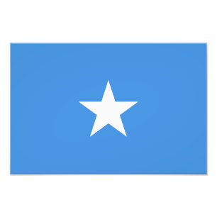 Somalia-Flagge Fotodruck
