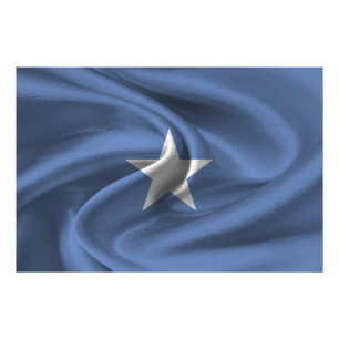 Somalia-Flagge Fotodruck