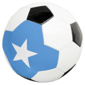 Somalia-Flagge Fußball (Dreiviertel)