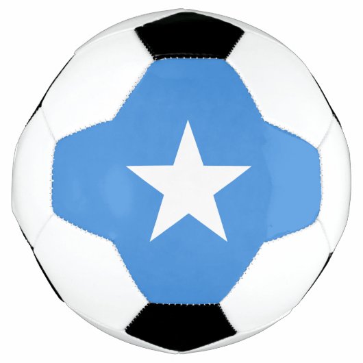 Somalia-Flagge Fußball (Vorderseite)