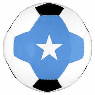 Somalia-Flagge Fußball
