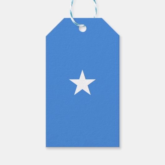 Somalia-Flagge Geschenkanhänger (Vorderseite)