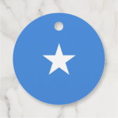 Somalia-Flagge Geschenkanhänger (Rückseite)