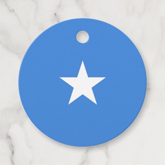 Somalia-Flagge Geschenkanhänger (Vorderseite)