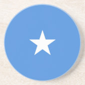 Somalia-Flagge Getränkeuntersetzer (Vorne)