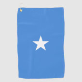 Somalia-Flagge Golfhandtuch (Vorderseite)