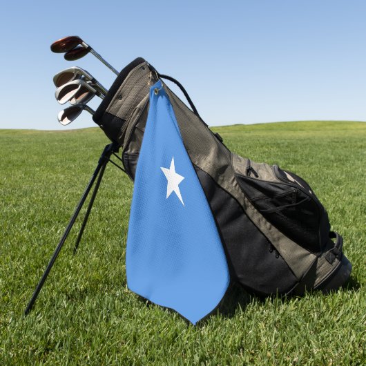 Somalia-Flagge Golfhandtuch (Gras)