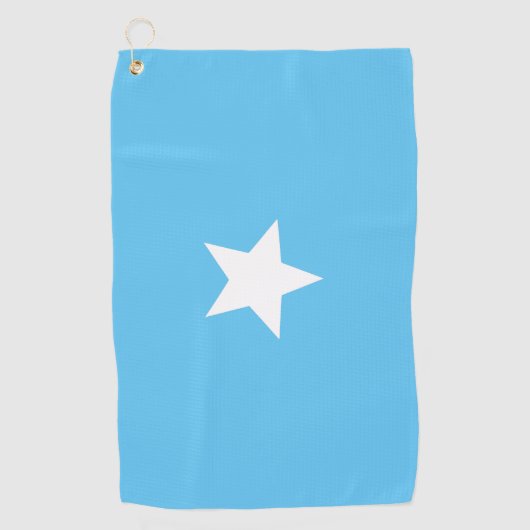 Somalia-Flagge Golfhandtuch (Vorderseite)