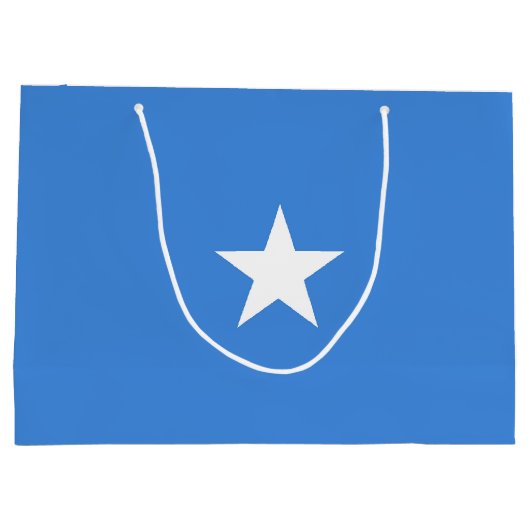 Somalia-Flagge Große Geschenktüte (Rückseite)