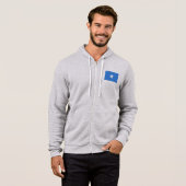 Somalia-Flagge Hoodie (Vorne ganz)