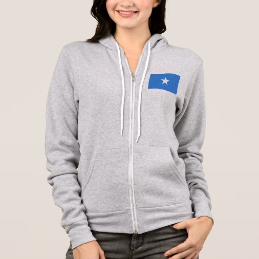 Somalia-Flagge Hoodie (Vorderseite)