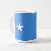 Somalia-Flagge Kaffeetasse (Vorderseite Links)