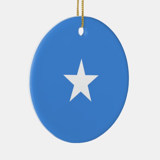 Somalia-Flagge Keramik Ornament (Rechts)